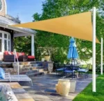 Toldo Vela Triangular Malla Sombra 6x6x6 mts Color Beige - Imagen 2