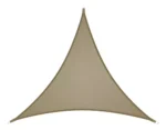Toldo Vela Triangular Malla Sombra 6x6x6 mts Color Kaki