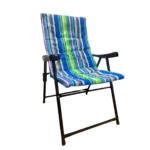 Silla Reposera Acolchadas Jardin Playa Camping Plegable - Imagen 2