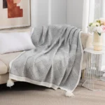 Mantas Para sofa con pompones