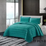 Cubrecama 1.5 quilt verano semi acolchados diseño Tufting - Imagen 2