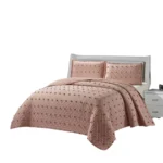 Cubrecama King quilt verano semi acolchados diseño Tufting