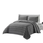 Cubrecama 1.5 quilt verano semi acolchados diseño Tufting (copia)