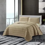 Cubrecama 1.5 quilt verano semi acolchados diseño Tufting - Imagen 2