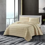 Cubrecama 2 plazas quilt verano semi acolchados diseño Tufting - Imagen 2