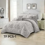 Cubrecama King quilt verano semi acolchados diseño flores relieve - Imagen 2