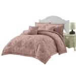 Cubrecama 1.5 quilt verano semi acolchados diseño flores relieve