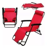 Silla Plegable Reposera Portatil Playa Camping Campo - Imagen 2