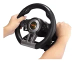 Volante Timon Para Juegos 3 Por 1 Palanca Pedales Pxn V3 Pro Color Negro - Imagen 3