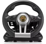 Volante Timon Para Juegos 3 Por 1 Palanca Pedales Pxn V3 Pro Color Negro - Imagen 8