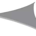 Toldo Vela Triangular Malla Sombra 4x4x4 mts Color Gris