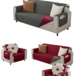 Funda Cubre Sofa impermeable 3 Cuerpos reversible