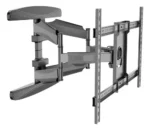 SOPORTE 55-85 PULGADAS CON BRAZO ARTICULADO BASE TV UNIVERSAL NEGRO