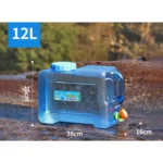 DISPENSADOR TANQUE DE AGUA 12LTS PORTATIL CON TAPA Y GRIFO - Imagen 2