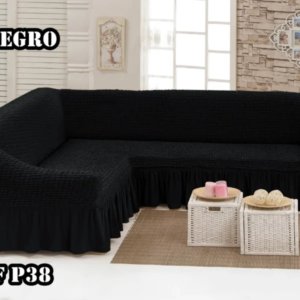 Cubresillones Cubre Sofa En L Turcas - Angeles del Hogar Chile