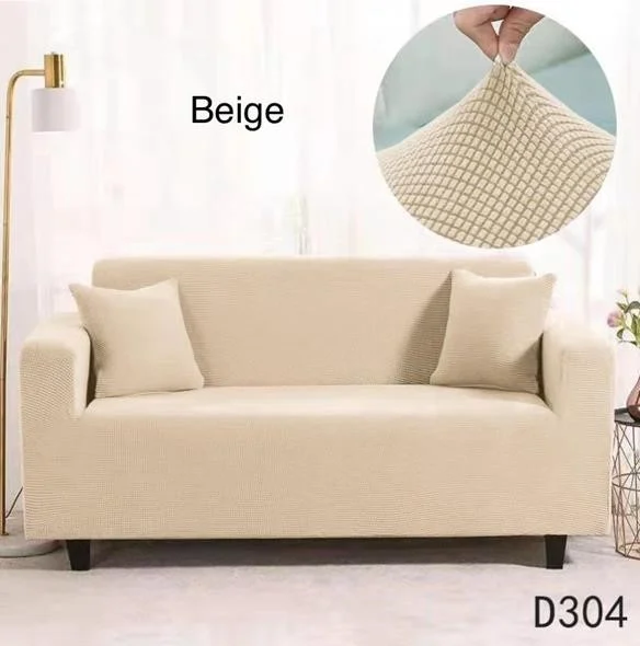 Cubre Sillon/Sofa 1 cuerpo Elastico adaptable beige - Angeles del Hogar Chile
