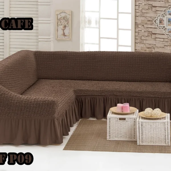 Cubresillones Cubre Sofa En L Turcas - Angeles del Hogar Chile