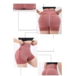 Calzas Deportivas Cortas Sin Costura Efecto Push Up Color Rosa - Angeles del Hogar Chile