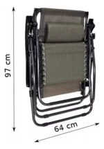 Silla Camping Plegable Reposera Portatil Playa Reforzada - Imagen 3