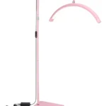Lampara Luz Led Media Luna Profesional Con Soporte Color Rosa - Angeles del Hogar Chile