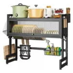 Organizador Y Escurridor De Platos Con 1 Gabinete 65cm