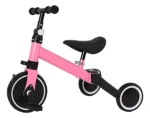Bicicleta De Equilibrio Y Triciclo 3 En 1 Plegable - Imagen 2