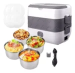Lonchera Electrica Porta Comida Cocina A Vapor Calentador - Angeles del Hogar Chile