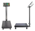 Pesa Bascula Digital 150 kg Balanza Plegable Recargable Color Gris - Angeles del Hogar Chile