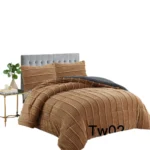 Plumon de invierno Texturizado con chiporro 2 Plazas - Angeles del Hogar Chile