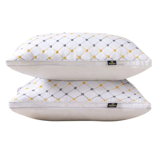 Pack Almohada Generica Estandar Firme Micro Fibra Extra Suave 70X45 Cm - Angeles del Hogar Chile