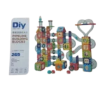 Set De Construccion Magnetico Bloques Juegos Niños 269 Piezas - Imagen 3