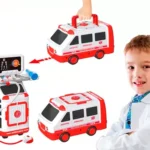 Ambulancia Medico Doctor Juguete Emergencia Luz Sonido Ninos - Angeles del Hogar Chile