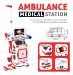 Ambulancia Medico Doctor Juguete Emergencia Luz Sonido Ninos - Angeles del Hogar Chile