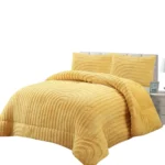 Plumon de invierno texturizado lineas onduladas con chiporro 2 - Angeles del Hogar Chile