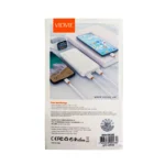 Cargador Portatil 10000MAH PB747 VIDVIE Color Blanco - Angeles del Hogar Chile