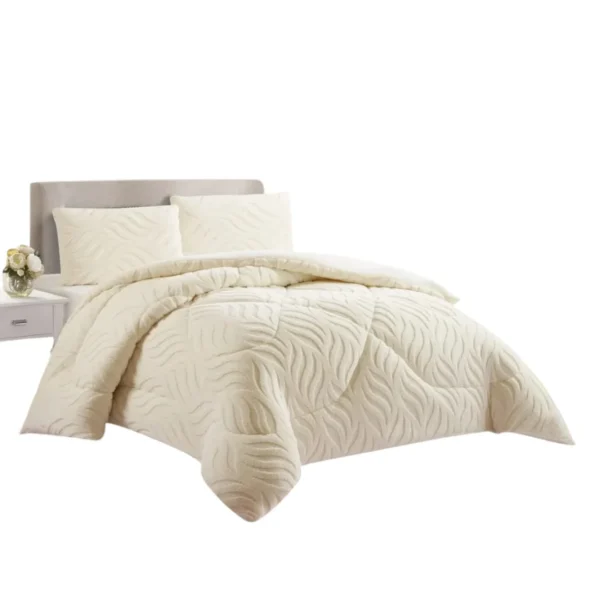 Plumon Texturizado Tf Nuevo 2 Plazas - Angeles del Hogar Chile