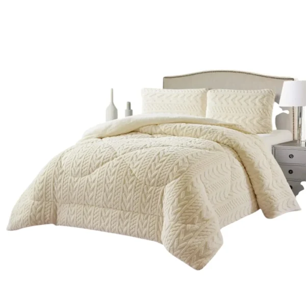 Plumon Texturizado Tf Nuevo Plaza y Media - Angeles del Hogar Chile