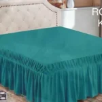 Faldon para cama 1,5 plazas calipso - Angeles del Hogar Chile