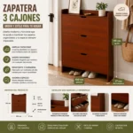 Mueble Zapatero Organizador Estante para Zapatos