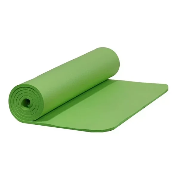 Mat De Yoga Alfombra Espesor 10mm Extra Resistente (gruesa) Verde - Angeles del Hogar Chile