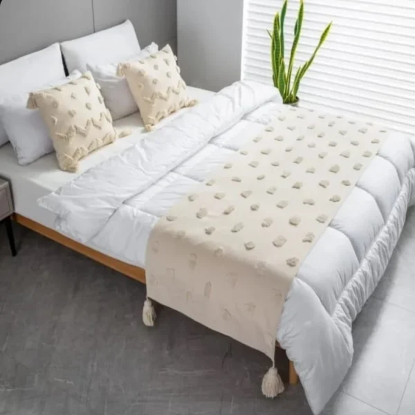 Piecera Nordica Jane + 2 Fundas de Cojin 2Plazas/King - Angeles del Hogar Chile