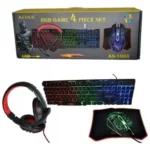 Set Gamer Para Pc Teclado Mouse Audifonos Mousepad - Angeles del Hogar Chile