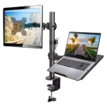 Soporte Brazo Doble Para Monitor Notebook Escritorio - Angeles del Hogar Chile