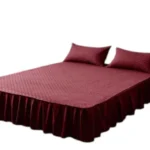 Cubrecolchon Impermeable Con Faldón Plaza Y Media