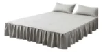 Cubrecolchon Impermeable Con Faldón Plaza Y Media (copia)