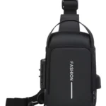 Bolso Bandolero Impermeable Con Puerto USB Unisex