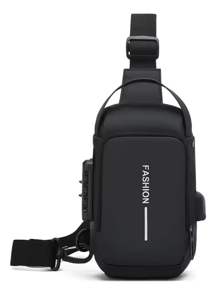 D_NQ_NP_2X_888834-MLC105370472817_012026-F Bolso Bandolero Impermeable Con Puerto USB Unisex - Imagen 1