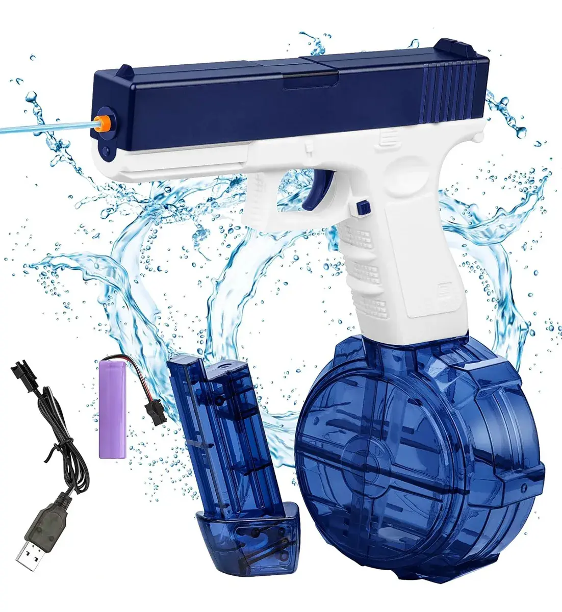 D_NQ_NP_2X_918503-MLC99729977843_112025-F-pistola-de-agua-electrica-para-ninos-disparo-continuo Pistola De Agua Eléctrica Para Niños Disparo Continuo (copia) - Imagen 1