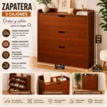 Mueble Zapatero Organizador Estante para Zapatos - Imagen 3