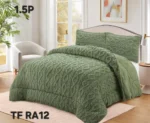 Plumon de Invierno Tenfei Texturizado 180X230Cm Verde - Angeles del Hogar Chile